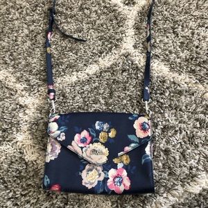 Cath Kidston Navy Blue Floral Purse from London